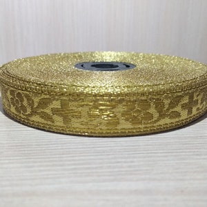 Liturgical trim 5cm / 4cm / 2cm / 1.5 cm - Church galoon - Gold galloon trim - Church ribbon