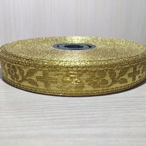 Liturgical trim 5cm / 4cm / 2cm / 1.5 cm Church galoon Gold galloon trim Church ribbon image 1