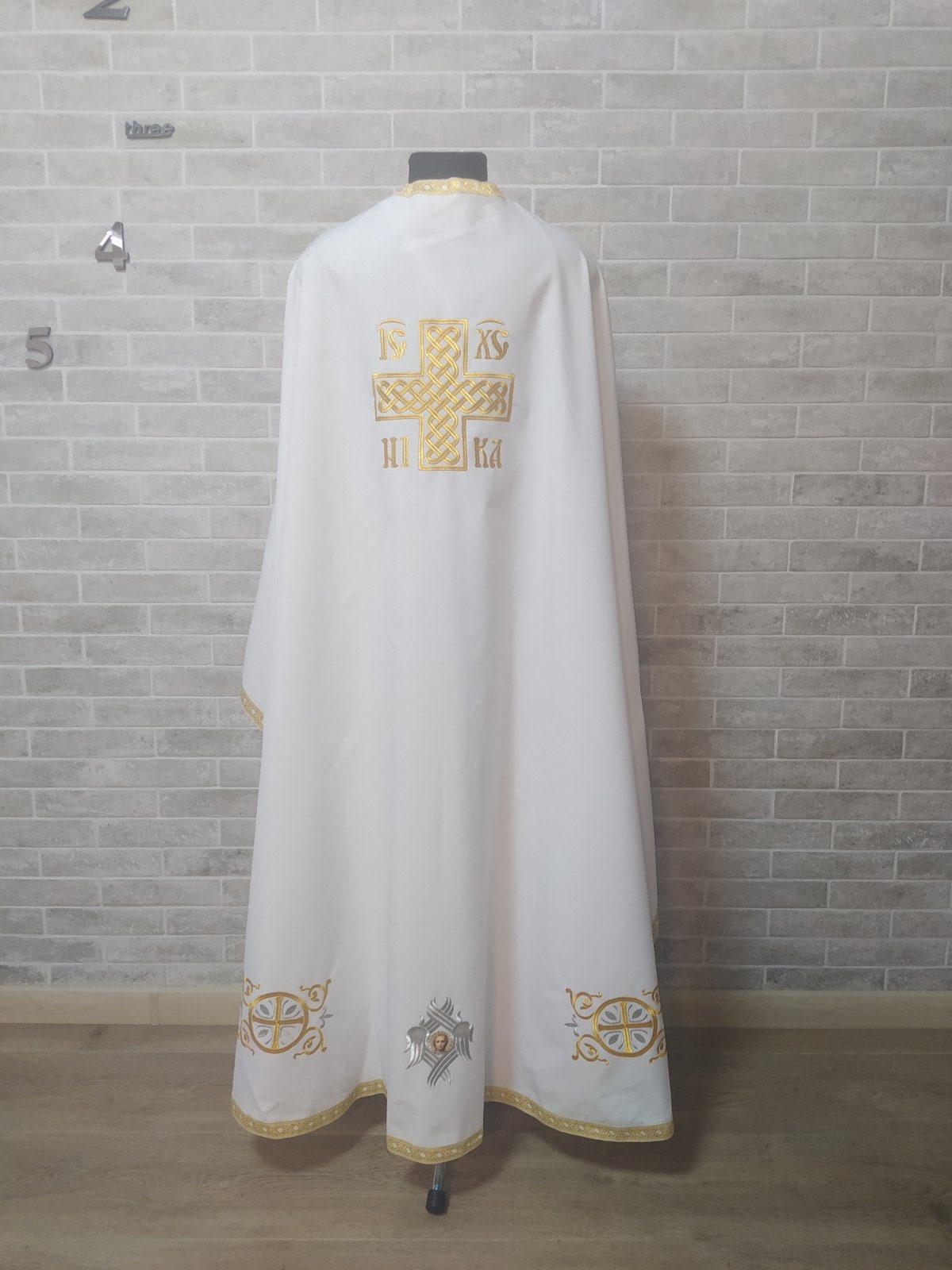 Priest Yoke Robe Greek Vestment - Priest Robe - Orthodox Vestments - Priest Vestment ...