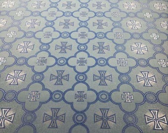 Favor - Nonmetallic Greek Brocade - Church Brocade - Liturgical Brocade