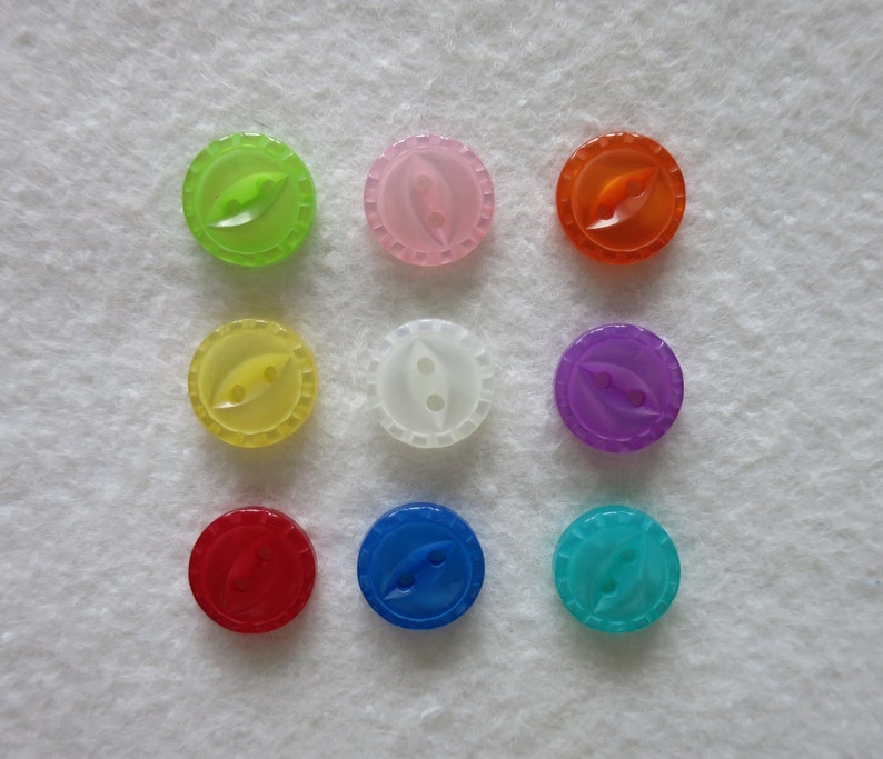 Round button 12 mm