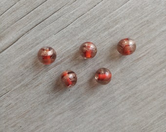 5x perles verre