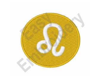 Leo Symbol - Machine Embroidery Design