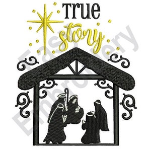 True Story - Machine Embroidery Design