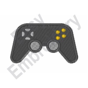 Video Game Controller - Machine Embroidery Design