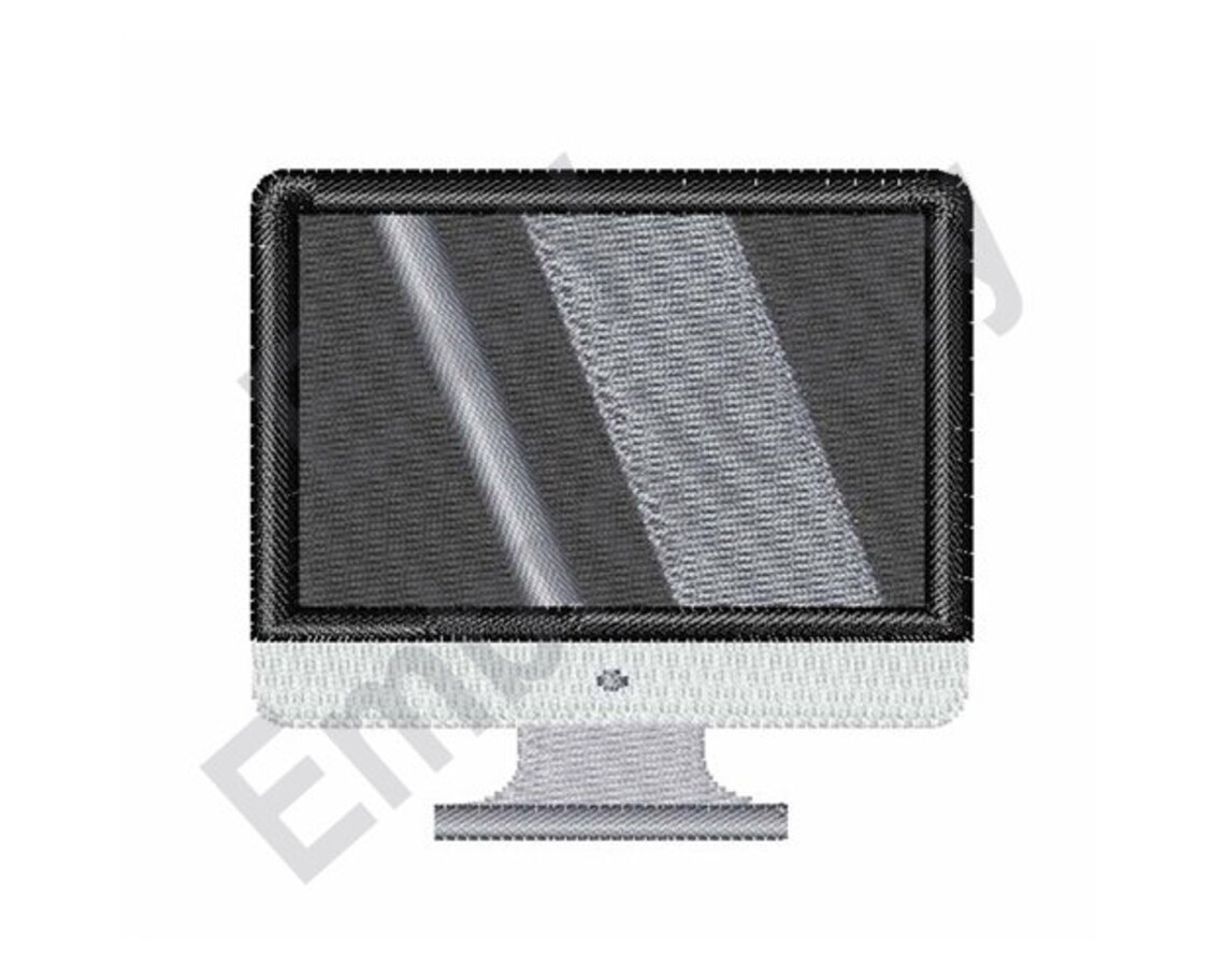 Computer - Machine Embroidery Design - Etsy