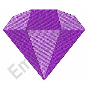 May include: A purple diamond-shaped gem with a textured surface.