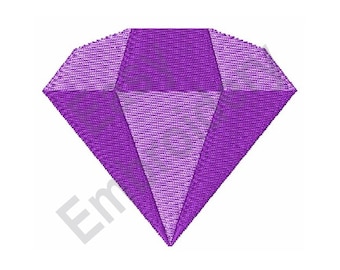 Piedra preciosa - Diseño de bordado a máquina