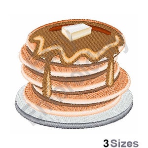 Pfannkuchen - Maschinenstickerei-Design