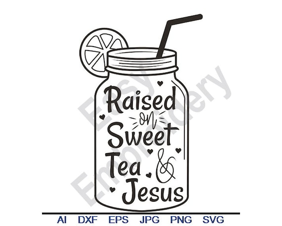 Free Free 159 Mason Jar Sweet Tea Svg SVG PNG EPS DXF File