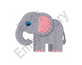 Elephant - Machine Embroidery Design