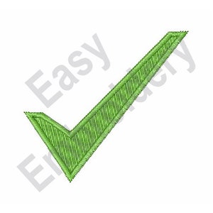 Puede incluir: Símbolo de marca de verificación verde, un elemento de diseño gráfico simple.