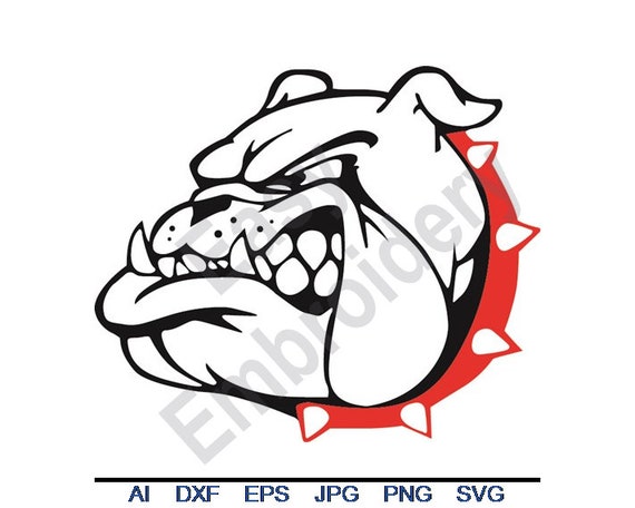 Bulldog design pet svg Bulldog svg Bulldog mascot svg logo svg Dog svg ...