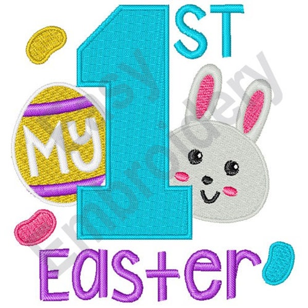My First Easter - Machine Embroidery Design