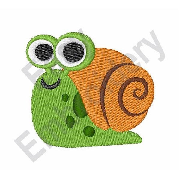 Snail - Machine Embroidery Design