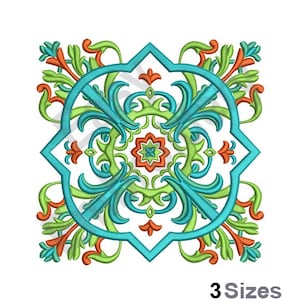 Old Style Quilt Block - Machine Embroidery Design