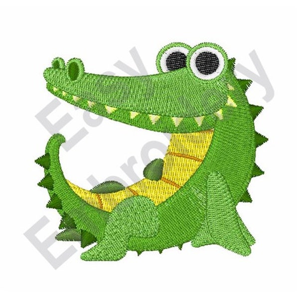 Crocodile - Machine Embroidery Design