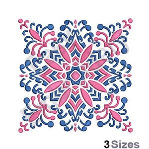 Exquisite Quilt Block - Machine Embroidery Design - 3 Sizes