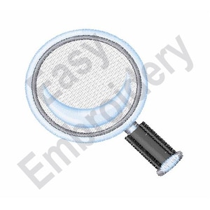 Magnifying Glass - Machine Embroidery Design