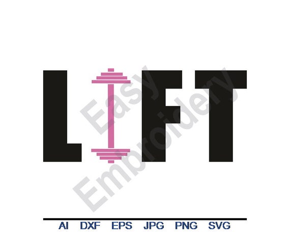 Lift Svg Dxf Eps Png Jpg Vector Art Clipart Cut File Etsy