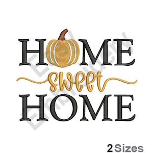 Home Sweet Home - Machine Embroidery Design