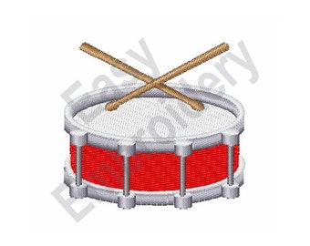 Drum - Machine Embroidery Design