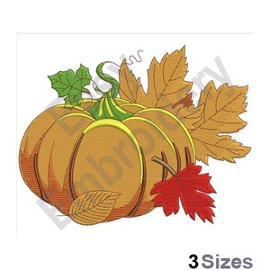 Pumpkin - Machine Embroidery Design