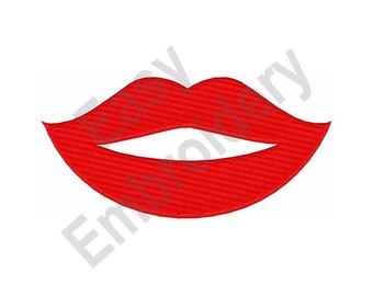 Womans Lips - Machine Embroidery Design