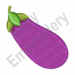 Eggplant - Machine Embroidery Design