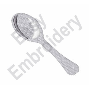 Spoon - Machine Embroidery Design