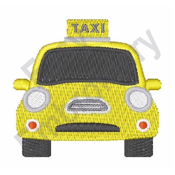 Taxi - Machine Embroidery Design