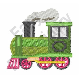 Steam Engine - Machine Embroidery Design