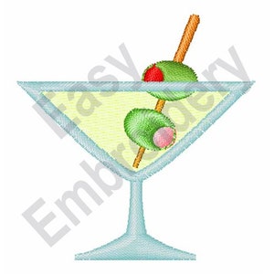 Martini - Machine Embroidery Design