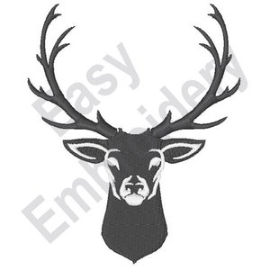 Deer Head - Machine Embroidery Design