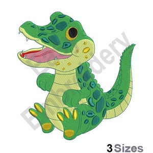 Crocodile - Motif de broderie machine