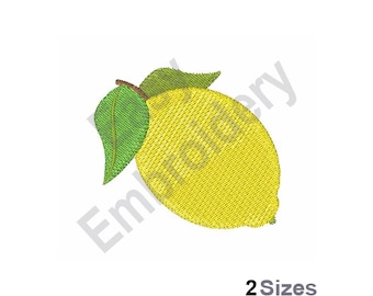 Lemon - Machine Embroidery Design