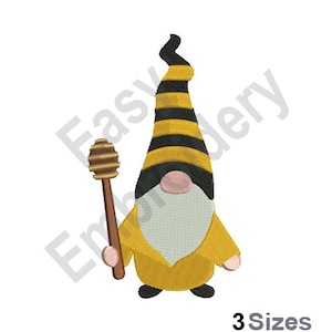 Honey Gnome - Machine Embroidery Design