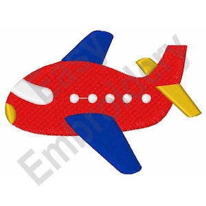 Toy Plane - Machine Embroidery Design