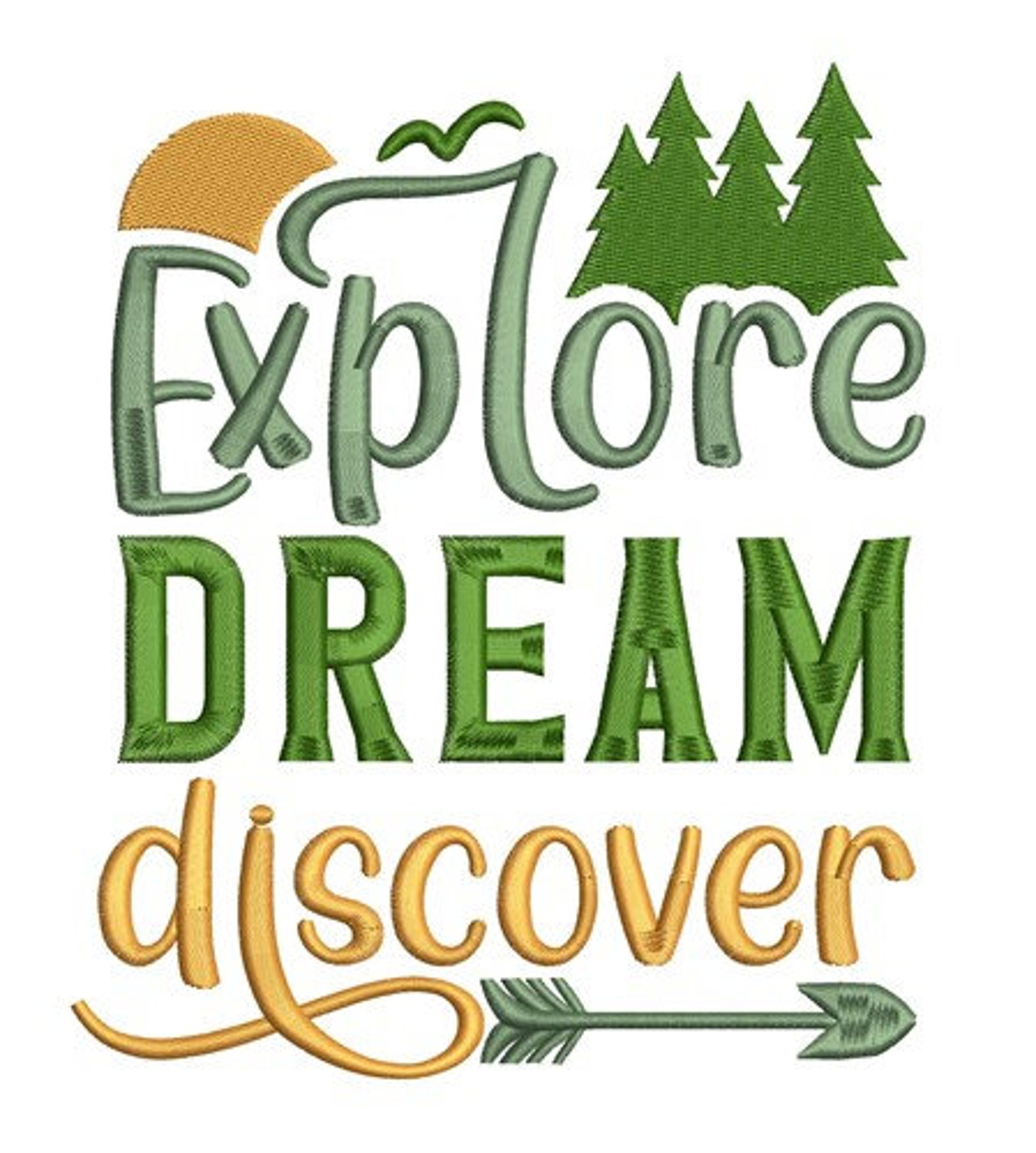 Adventure (12 Designs) - Machine Embroidery Bundle - Etsy