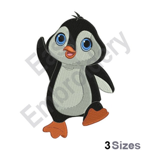 Penguin - Machine Embroidery Design