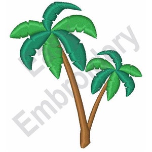 Palm Tree - Machine Embroidery Design