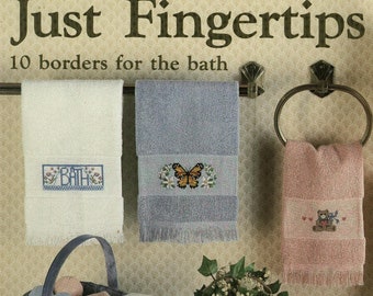 You Choose - Fingertip Towel Leisure Arts XStitch Leaflets: 485 Just Fingertips, 585 Floral Trims, 927 Bouquets, 2148 Tender, 2854 Favorites