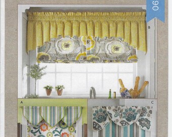  Simplicity 1152 Window Treatments Curtain Sewing Patterns for  Dummies, Short and Long Sizes : Arts, Crafts & Sewing