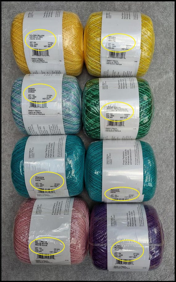 You Choose: Aunt Lydia's Classic 10 Crochet Thread - Sold