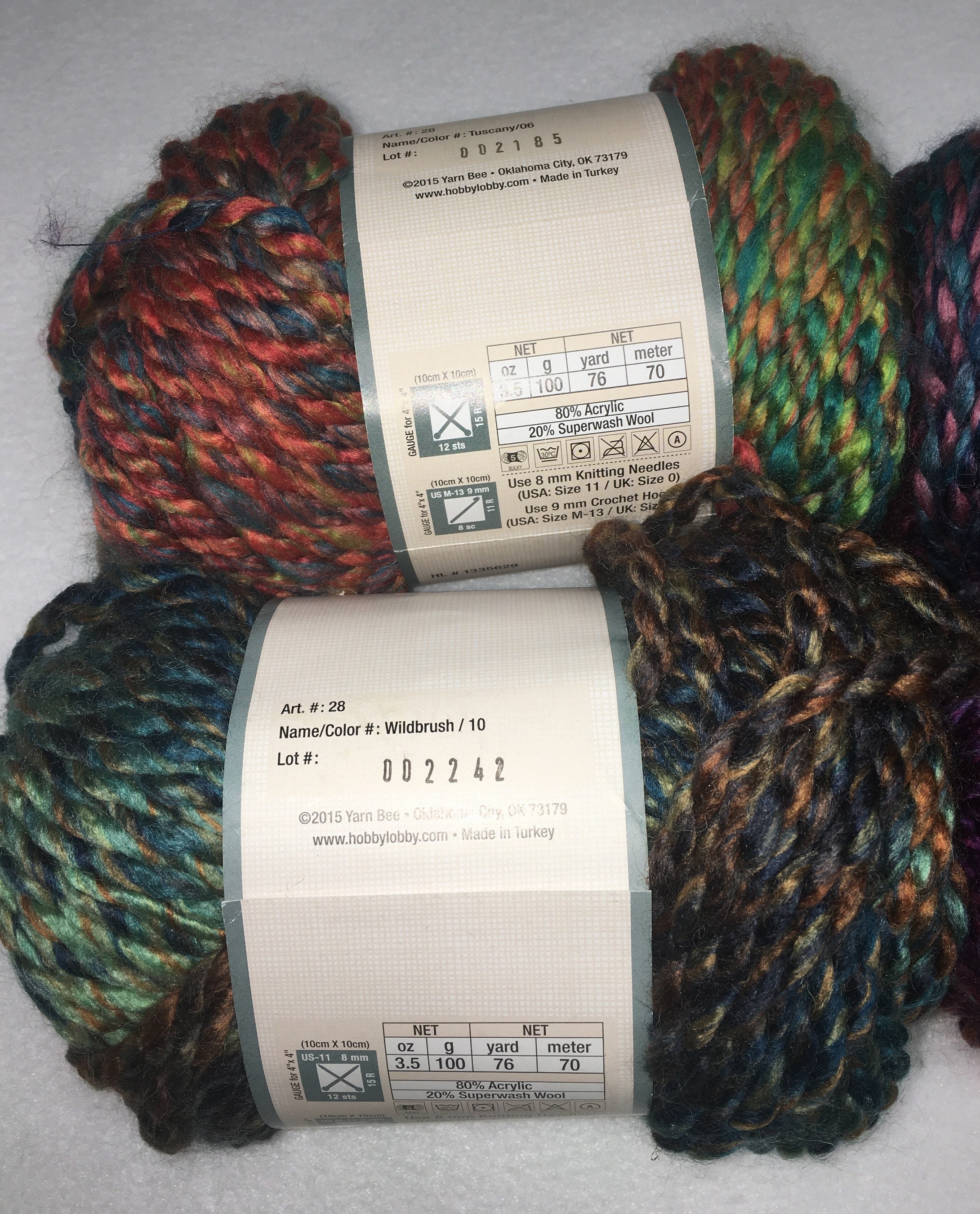 Yarn Bee Dream Spun Article 28 Acrylic/Superwash Wool Etsy