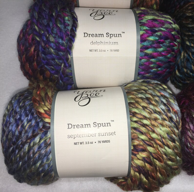 Yarn Bee Dream Spun Article 28 Acrylic/Superwash Wool Etsy