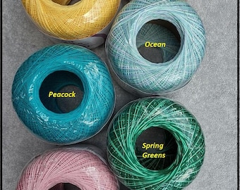 You Choose: Aunt Lydia's Classic 10 Crochet Thread - Sold
