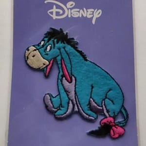 NOS You Choose - Wearable Art - Applique Embroidery Mickey Mouse and Pooh, Tigger, Eeyore Patches - Iron on