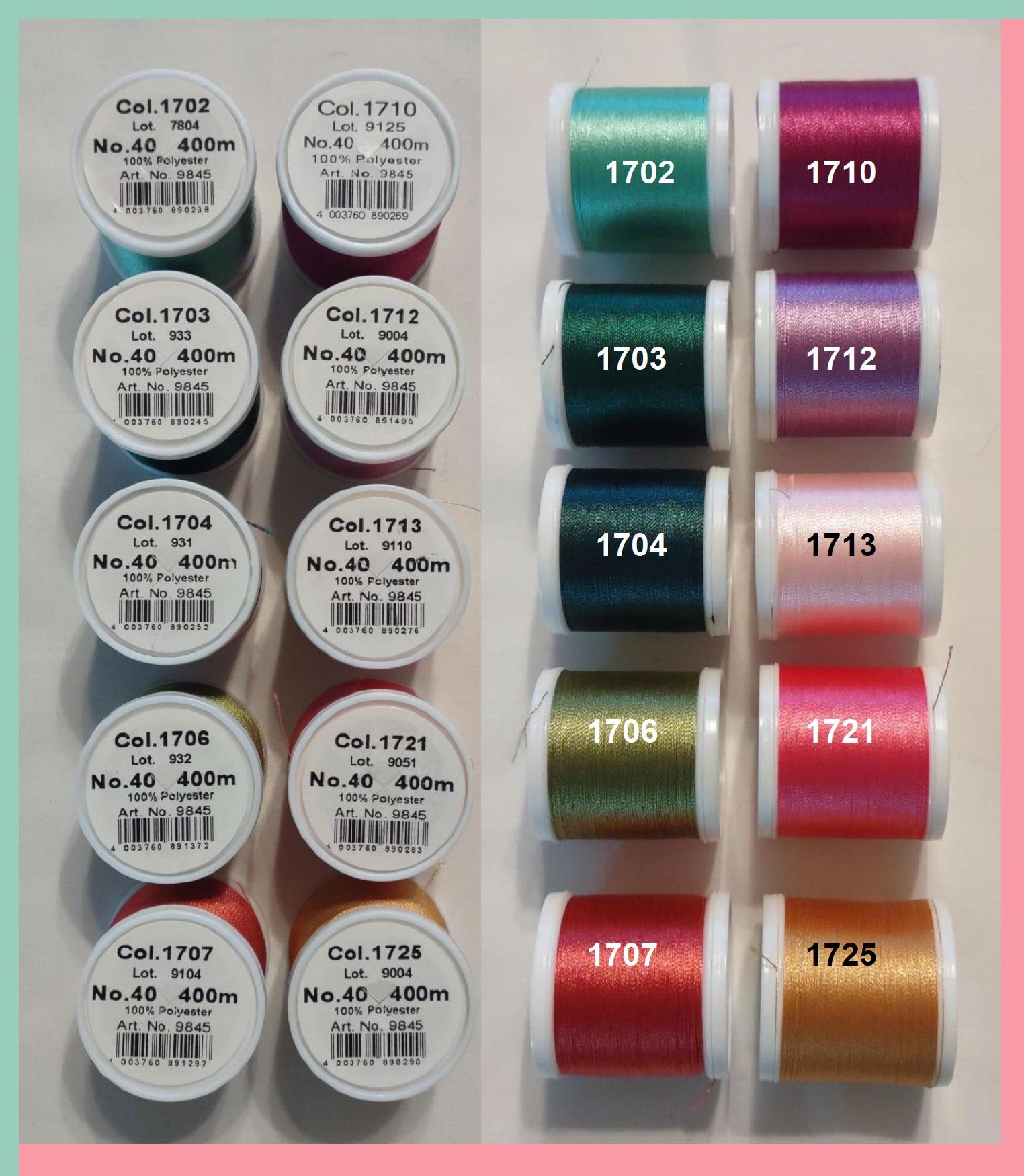 You Choose Color & Qty: Madeira Polyneon Embroidery Thread - No. 40 ...