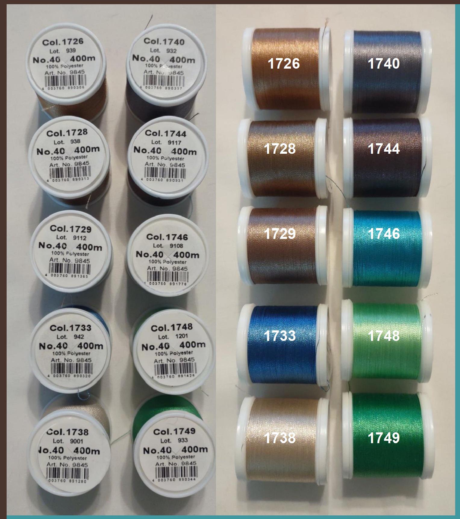You Choose Color & Qty: Madeira Polyneon Embroidery Thread - No. 40 ...